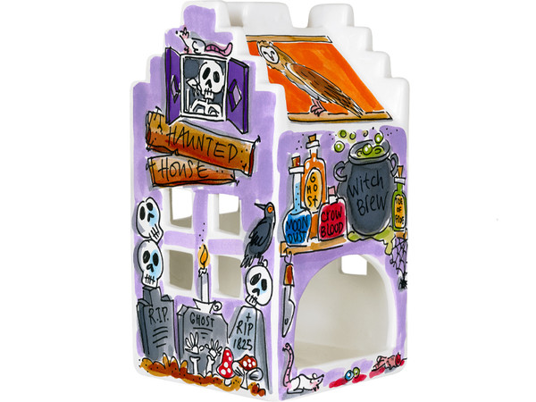 Lichthuisje Trapgevel Halloween Spookhuis